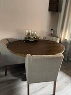 Aura Peeperkorn eettafel KOOPJE !!, Huis en Inrichting, Tafels | Eettafels, Ophalen, 100 tot 150 cm, Rond, Zo goed als nieuw