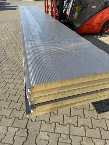 Sandwichpanelen Wandpanelen Restpartijen B-keus 80mm, 100mm  beschikbaar voor biedingen