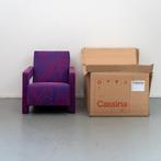 2 Cassina Utrecht Chair G Rietveld LMTD edition Red on Blue, Huis en Inrichting, Ophalen of Verzenden, Nieuw, Stof