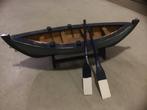Houten sloep met riemen., Ophalen of Verzenden, Zo goed als nieuw