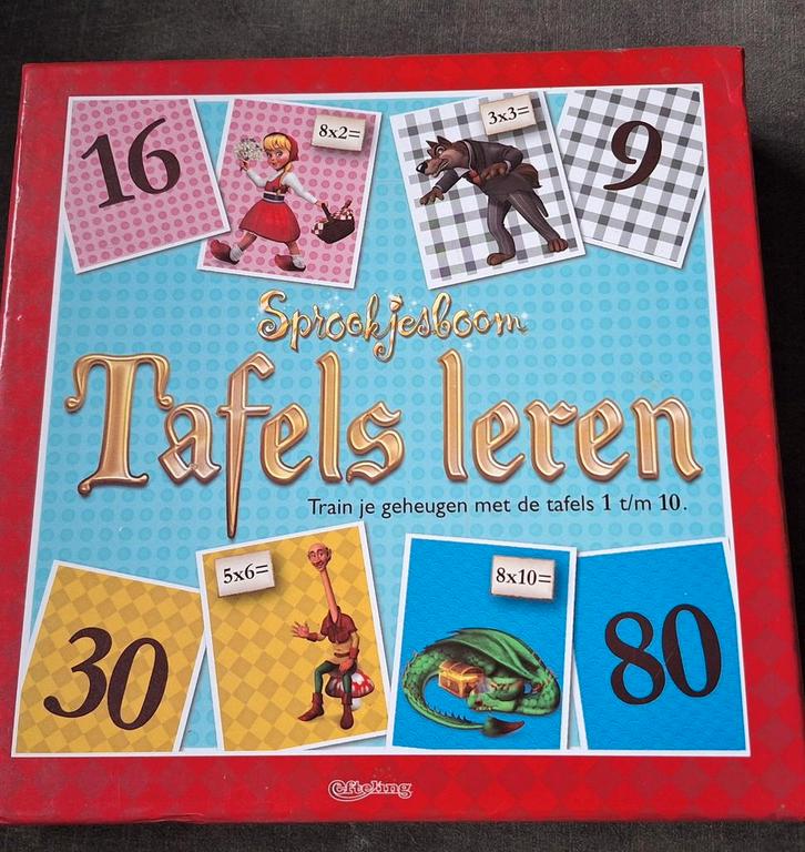 Tafels leren spel van Sprookjesboom, Kinderen en Baby's, Speelgoed | Educatief en Creatief, Zo goed als nieuw, Taal en Lezen, Rekenen
