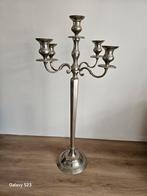 Grote zilveren kandelaar Riviera Maison style, Ophalen, Zilver