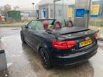 Audi A3 S-line 1.8 Tfsi 118KW Cabrio AUT Zwart, Euro 5, 74 €/maand, 4 cilinders, Cabriolet