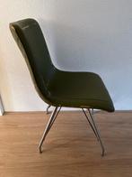 Lederen Eetkamerstoel - Restauratie Object, Huis en Inrichting, Stoelen, Ophalen, Gebruikt, Overige kleuren, Leer