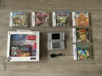 Nintendo DS Lite Grijs + Oplader - Hoesje & Stylus + Spellen, Spelcomputers en Games, Spelcomputers | Nintendo DS, Met games, Ophalen of Verzenden