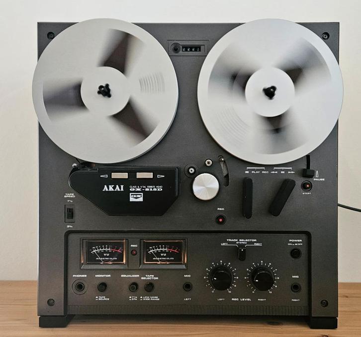 Akai GX-215D tape recorder (reel to reel), Audio, Tv en Foto, Bandrecorders, Bandrecorder, Ophalen