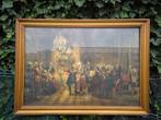schilderij,  het fluitconcert van frederik de grote, Ophalen