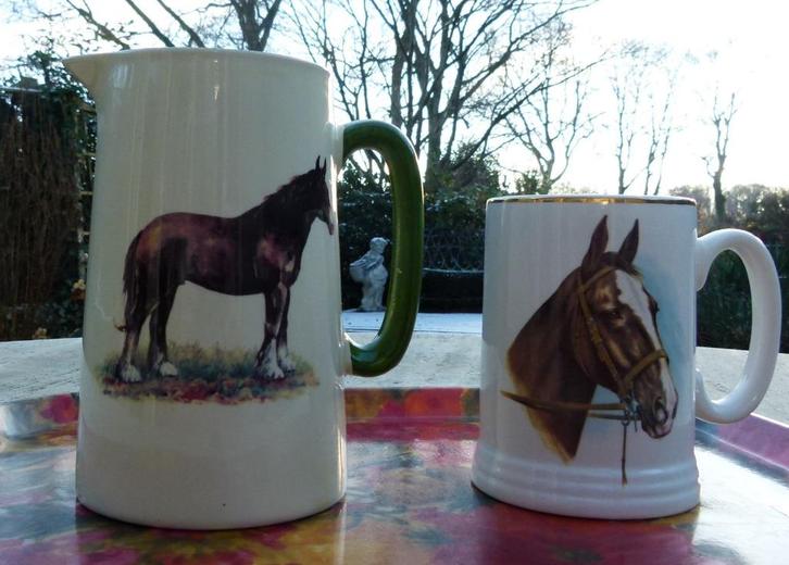 Lord Nelson Bierpul + Heron Cross Pottery Kan + Asbak Paard, Huis en Inrichting, Keuken | Servies, Nieuw, Overige stijlen, Ophalen of Verzenden