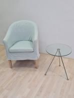 Eetkamer Kuipstoeltjes 4stuks, Huis en Inrichting, Fauteuils, Ophalen, Minder dan 75 cm, Zo goed als nieuw, Stof