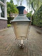 Antieke lantaarn / straatlantaarn / koper, Antiek en Kunst, Antiek | Lampen, Ophalen of Verzenden