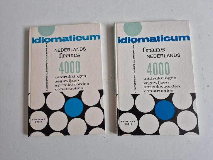 Idiomaticum Nederlands-Frans & Frans-Nederlands, Boeken, Woordenboeken, Gelezen, Nederlands, Overige uitgevers, Ophalen of Verzenden