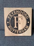 Feyenoord logo op hout gebrand, Verzamelen, Nieuw, Overige typen, Ophalen of Verzenden, Feyenoord