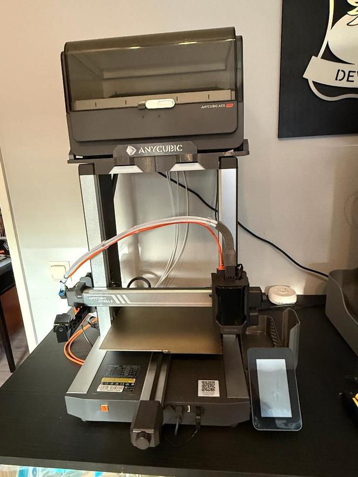 Anycubic kobra 3 met ace pro., Computers en Software, 3D Printers, Zo goed als nieuw, Ingebouwde Wi-Fi, Ophalen
