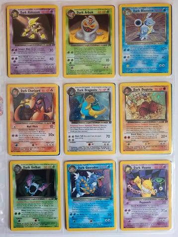 Pokemon Team Rocket Complete Set - in topstaat beschikbaar voor biedingen