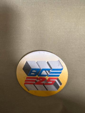 BCE 25 button beschikbaar voor biedingen