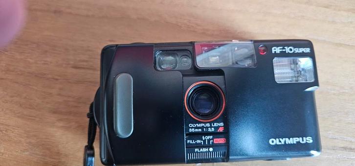 Olympus AF-10 Super Analoge Camera, Audio, Tv en Foto, Fotocamera's Analoog, Gebruikt, Compact, Olympus, Ophalen of Verzenden