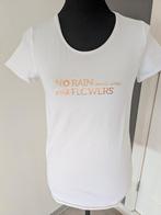 Jane Lushka prachtig zgan shirt M, Kleding | Dames, Ophalen of Verzenden, Zo goed als nieuw, Wit, Korte mouw