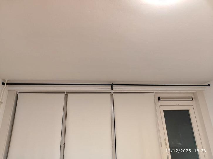 Gordijnen: Zwart & Mosterd (140x250cm), Huis en Inrichting, Stoffering | Gordijnen en Lamellen, Gebruikt, 200 cm of meer, 100 tot 150 cm