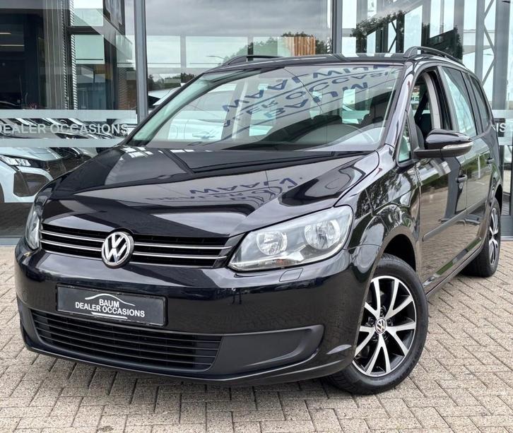 Volkswagen TOURAN 1.4 TSI AUTOMAAT COMFORTL. 7PL AIRCO NAVI, Auto's, Volkswagen, Touran, ABS, Airbags, Bluetooth, Boordcomputer