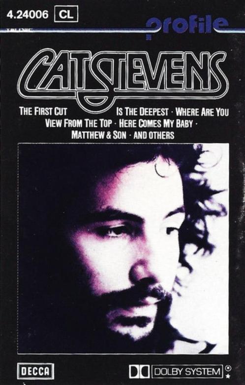 Cat Stevens ‎– Cat Stevens Profile Originele Cassette Nieuw, Cd's en Dvd's, Cassettebandjes, Nieuw in verpakking, Origineel, Pop
