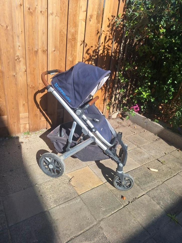 UPPAbaby Vista V2 Duowagen, Kinderen en Baby's, Kinderwagens en Combinaties, Gebruikt, Combiwagen, Overige merken, Duowagen, Met reiswieg