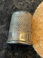 Zilveren vingerhoedje, Ophalen of Verzenden, Gebruikt, Zilver