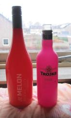Flessen gekleurd glas - Meloen + Trojka Pink, Verzamelen, Ophalen of Verzenden, Nieuw, Overige typen