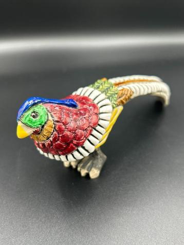 Handgemaakt Vogelbeeldje uit Uruguay – Corbel S.A – 18 cm beschikbaar voor biedingen