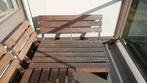 Pallet Loungebank met kussens, Tuin en Terras, Tuinsets en Loungesets, Ophalen, Gebruikt, Bank