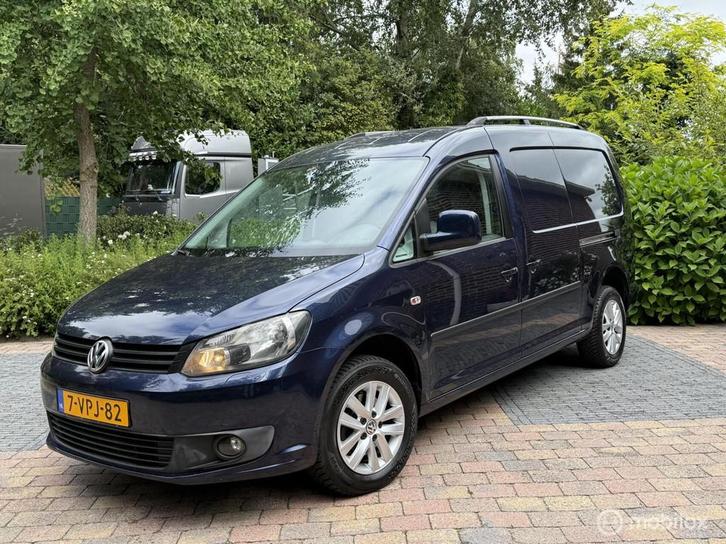 Volkswagen Caddy Maxi 1.6 TDI DSG Automaat Luxe compleet, Auto's, Bestelauto's, Bedrijf, Te koop, ABS, Alarm, Boordcomputer, Centrale vergrendeling