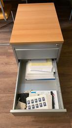 Rolcontainer met 3 lades - Zo goed als nieuw, Ophalen, Met wielen, Zo goed als nieuw, Bureau