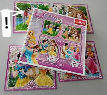 Disney Princess legpuzzels (3 puzzels, 1 puzzel niet comple beschikbaar voor biedingen
