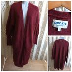 AIRDATE AMSTERDAM bordeaux oversized damesvest mohair!, Kleding | Dames, Gedragen, Ophalen of Verzenden, Airdate Amsterdam, Maat 36 (S)