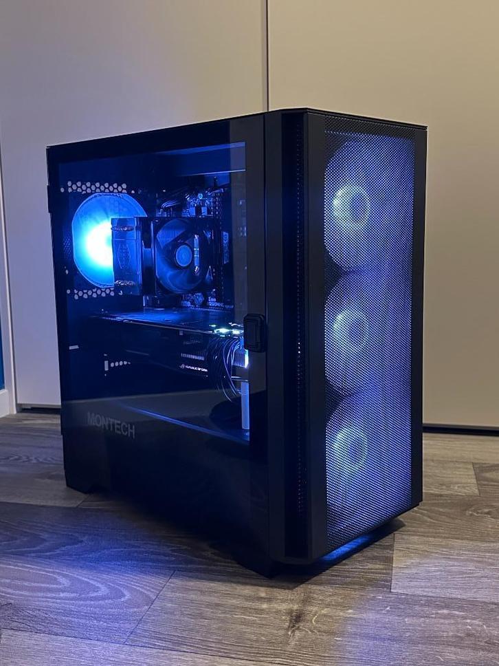 mid-range game pc RTX 2080 super, Computers en Software, Desktop Pc's, Zo goed als nieuw, 4 Ghz of meer, SSD, 16 GB, Met videokaart