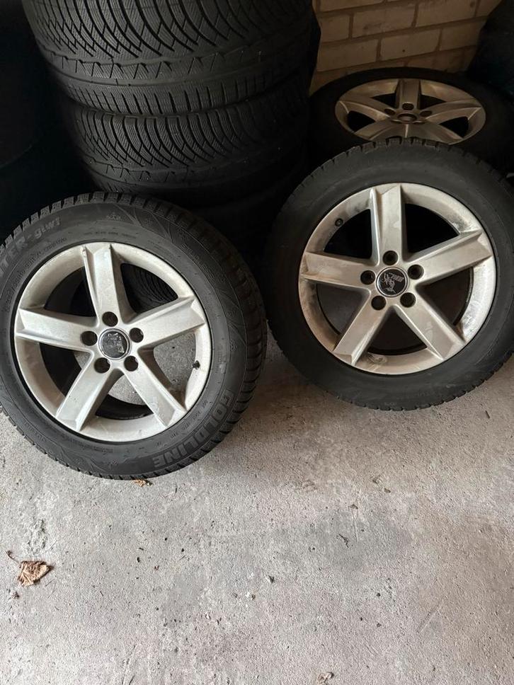 Velgen en sturen: Audi, Peugeot, BMW, Auto-onderdelen, Banden en Velgen, Velg(en), Zomerbanden, 18 inch, 225 mm, Gebruikt, Ophalen of Verzenden