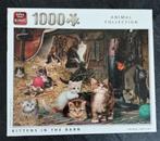 puzzel: Kittens in the barn, Ophalen of Verzenden, 500 t/m 1500 stukjes, Zo goed als nieuw, Legpuzzel
