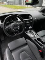 Audi A5 2.0 Tfsi S line 260pk Coupe Quattro AUT 2013 Grijs., Auto's, Automaat, 1525 kg, USB, Zwart