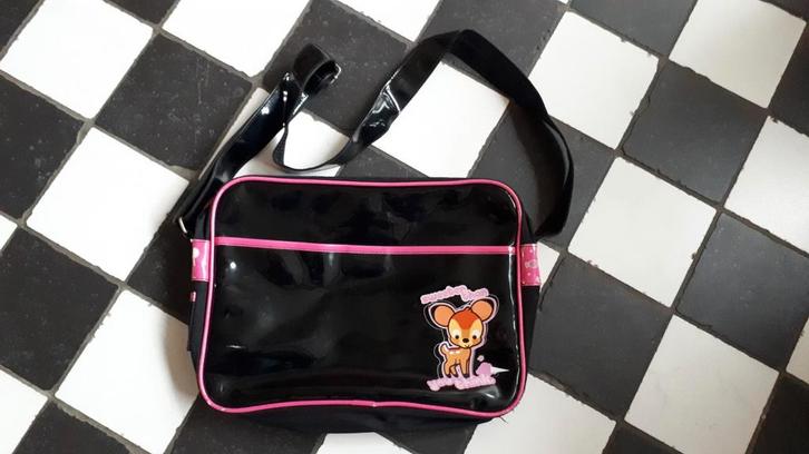 Playground postmanbag 'Sweeter than you think' laktas Disney, Verzamelen, Disney, Gebruikt, Tas, Koffer of Zak, Mickey Mouse, Ophalen of Verzenden