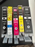 Inktcartridges 551 en 550 Canon, Computers en Software, Printerbenodigdheden, Ophalen of Verzenden, Nieuw, Cartridge, Canon