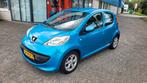 Peugeot 107 1.0 12V 5DR 2-TRONIC 2008 Blauw met 1 jaar apk, Euro 5, Stof, Zwart, 68 pk