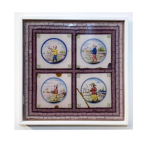 Oud Hollandse Tegels, Huis en Inrichting, Woonaccessoires | Wanddecoraties, Nieuw, Verzenden