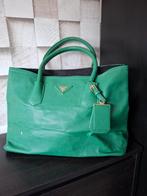 Vintage Prada tas, Ophalen of Verzenden, Gebruikt, Groen, Handtas