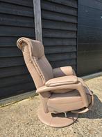 Prominent stockholm relaxfauteuil draainstoel leer topswing, Huis en Inrichting, Fauteuils, Minder dan 75 cm, Leer, Ophalen of Verzenden