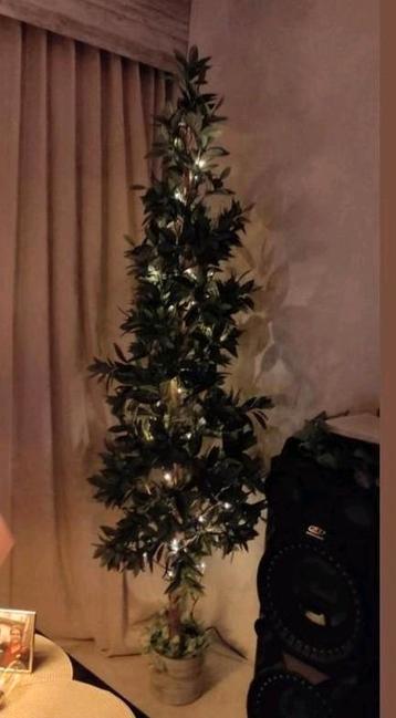 Grote kunstplant met verlichting 120 cm  beschikbaar voor biedingen