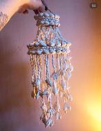 Bohemian retro schelpenhanger, schelpenkroonluchter, Ophalen of Verzenden, Huis en Inrichting