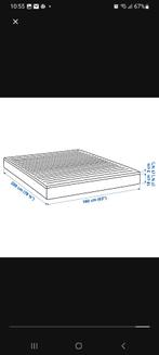 Nieuwe bed van Ikea, Ophalen, 200 cm, Grijs, 160 cm