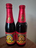 2 flessen St Louis KRIEK GUEUZE lambic bier collector's item, Verzamelen, Ophalen of Verzenden, Zo goed als nieuw, Flesje(s), Overige merken