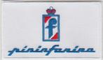 Pininfarina stoffen opstrijk patch embleem, Ophalen of Verzenden, Nieuw, Auto's