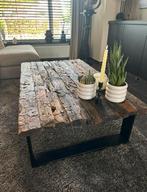Houten salontafel, Ophalen, 100 tot 150 cm, 50 tot 100 cm, Zo goed als nieuw