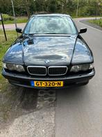 BMW 7-Serie 3.5 I 735 AUT 2001 Zwart, Auto's, Te koop, 1785 kg, Geïmporteerd, 5 stoelen